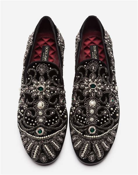 dolce gabbana loafers mens|dolce and gabbana slippers.